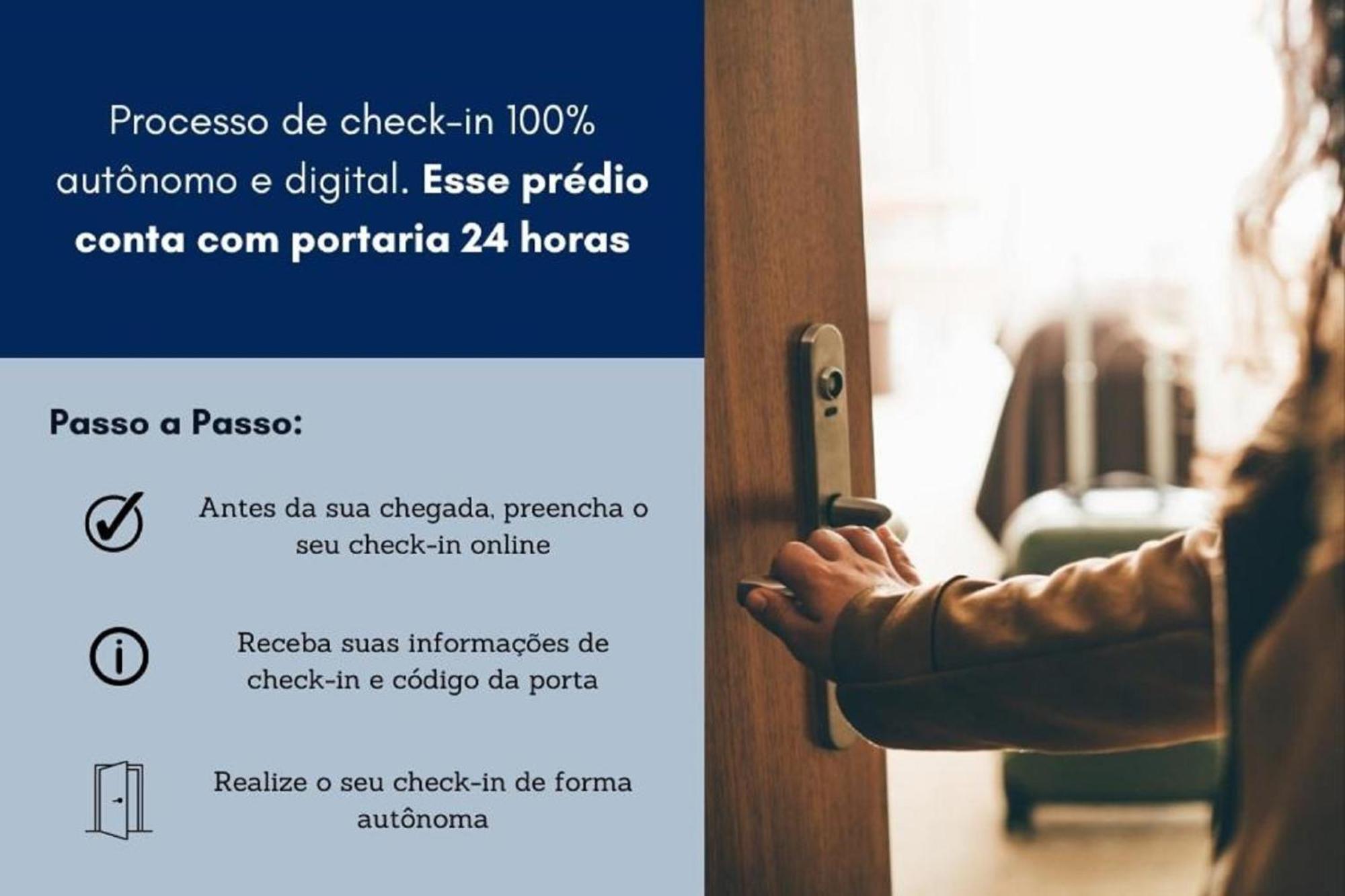 サンパウロAurora Paulistana A Passos Do Metro Republicaアパートメント エクステリア 写真